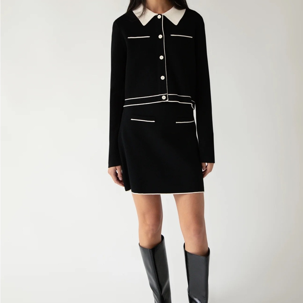 COLLARED SWEATER Oak + Fort